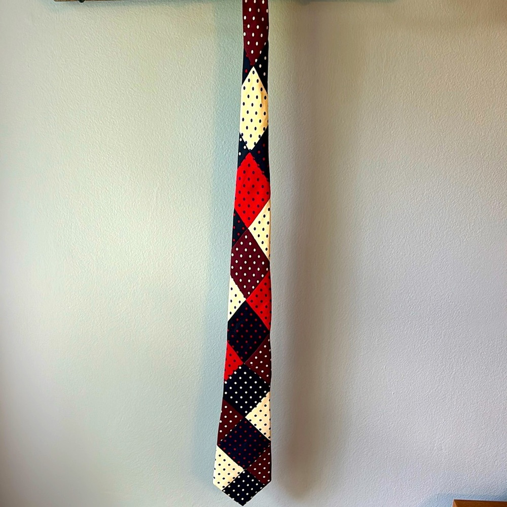 J. Press Silk Patchwork Tie